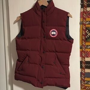 Canada goose down vest